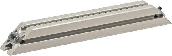 80/20 Inc. - 40mm Wide, Open Shelving Accessory/Component - Aluminum, Clear Anodized Finish, 320mm Long, Use with 4040 - Apex Tool & Supply