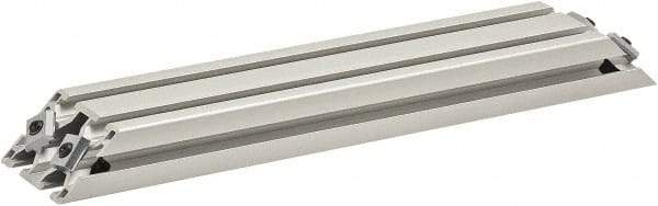 80/20 Inc. - 25mm Wide, Open Shelving Accessory/Component - Aluminum, Clear Anodized Finish, 320mm Long, Use with 3060 - Apex Tool & Supply