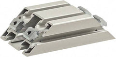 80/20 Inc. - 40mm Wide, Open Shelving Accessory/Component - Aluminum, Clear Anodized Finish, 160mm Long, Use with 4590 - Apex Tool & Supply