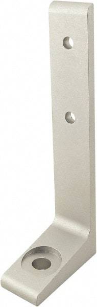 80/20 Inc. - 56mm Wide, Open Shelving Accessory/Component - Aluminum, Clear Anodized Finish, 25mm Long, Use with 25-2525 & Bolt Kit 75-3412 - Apex Tool & Supply