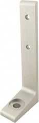 80/20 Inc. - 56mm Wide, Open Shelving Accessory/Component - Aluminum, Clear Anodized Finish, 25mm Long, Use with 25-2525 & Bolt Kit 75-3412 - Apex Tool & Supply