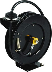 T&S Brass - 35' Spring Retractable Hose Reel - 300 psi, Hose Included - Apex Tool & Supply