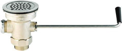 T&S Brass - Drain Component - Includes Waste Drain Valve and Adapter - Apex Tool & Supply