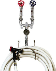 T&S Brass - 3/4" Pipe, 200 Max psi, Chrome Plated Brass Water Mixing Valve & Unit - NPT End Connections - Apex Tool & Supply