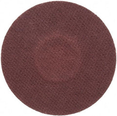 Merit Abrasives - 1-1/2" Disc Diam, 240 Grit, Aluminum Oxide Quick Change Disc - Type R Attaching System, Coated, Brown, 30,000 RPM, ALO Series - Apex Tool & Supply