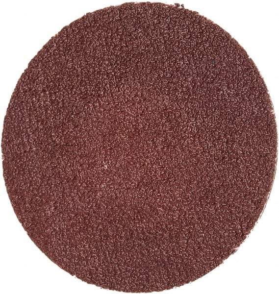 Merit Abrasives - 1-1/2" Disc Diam, 120 Grit, Aluminum Oxide Quick Change Disc - Type R Attaching System, Coated, Brown, 30,000 RPM, ALO Series - Apex Tool & Supply
