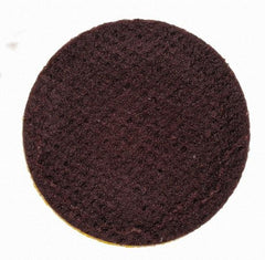 Merit Abrasives - 3/4" Disc Diam, 320 Grit, Aluminum Oxide Quick Change Disc - Type R Attaching System, Coated, Brown, 40,000 RPM, ALO Series - Apex Tool & Supply