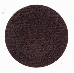 Merit Abrasives - 3/4" Disc Diam, 320 Grit, Aluminum Oxide Quick Change Disc - Type S Attaching System, Coated, Brown, 40,000 RPM, ALO Series - Apex Tool & Supply