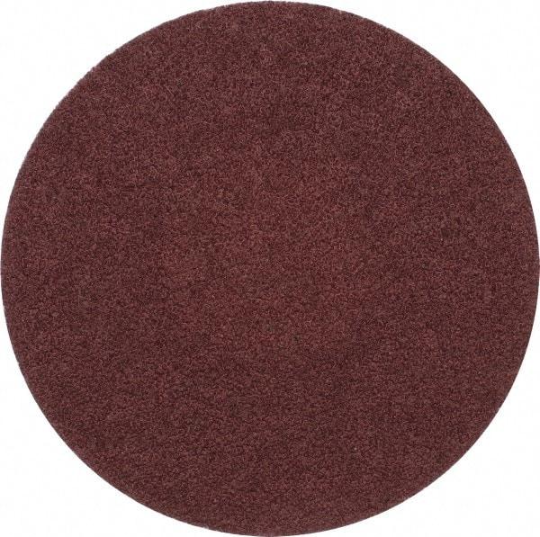 Merit Abrasives - 3" Disc Diam, 60 Grit, Aluminum Oxide Quick Change Disc - Type P Attaching System, Coated, Brown, 20,000 RPM, ALO Series - Apex Tool & Supply