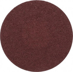Merit Abrasives - 3" Disc Diam, 60 Grit, Aluminum Oxide Quick Change Disc - Type P Attaching System, Coated, Brown, 20,000 RPM, ALO Series - Apex Tool & Supply