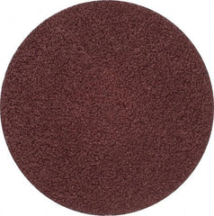 Merit Abrasives - 3" Disc Diam, 40 Grit, Aluminum Oxide Quick Change Disc - Type P Attaching System, Coated, Brown, 20,000 RPM, ALO Series - Apex Tool & Supply