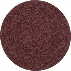 Merit Abrasives - 3" Disc Diam, 36 Grit, Aluminum Oxide Quick Change Disc - Type P Attaching System, Coated, Brown, 20,000 RPM, ALO Series - Apex Tool & Supply