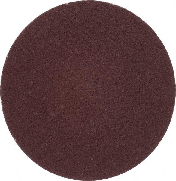 Merit Abrasives - 2" Disc Diam, 180 Grit, Aluminum Oxide Quick Change Disc - Type P Attaching System, Coated, Brown, 30,000 RPM, ALO Series - Apex Tool & Supply