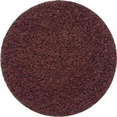 Merit Abrasives - 2" Disc Diam, 36 Grit, Aluminum Oxide Quick Change Disc - Type P Attaching System, Coated, Brown, 30,000 RPM, ALO Series - Apex Tool & Supply