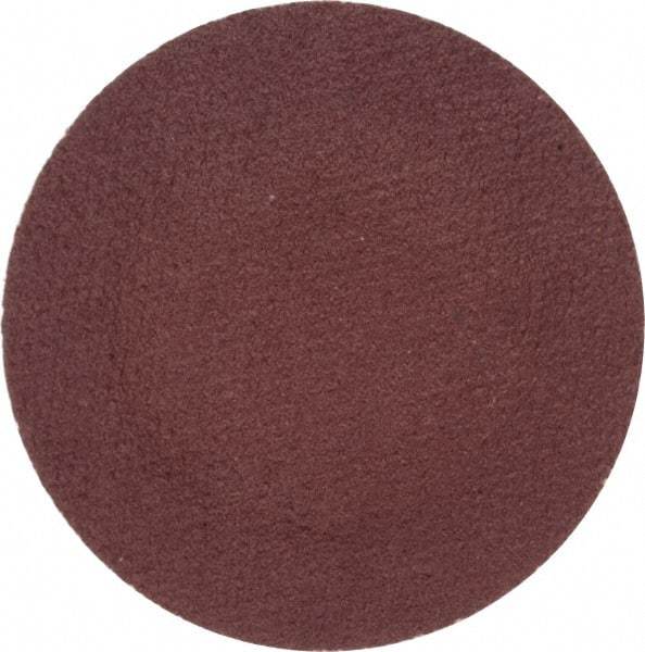 Merit Abrasives - 1-1/2" Disc Diam, 240 Grit, Aluminum Oxide Quick Change Disc - Type P Attaching System, Coated, Brown, 30,000 RPM, ALO Series - Apex Tool & Supply