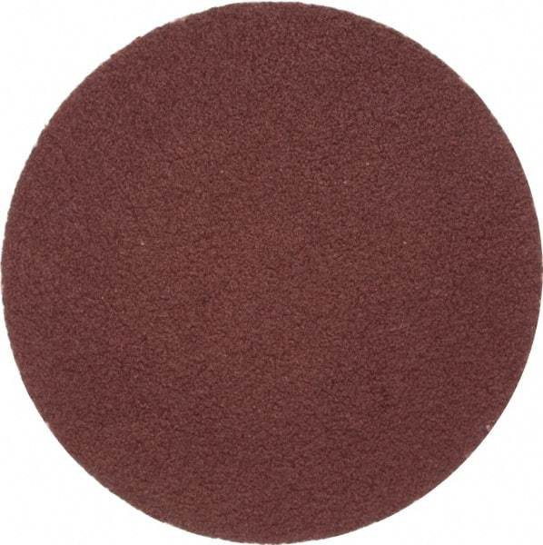 Merit Abrasives - 1-1/2" Disc Diam, 150 Grit, Aluminum Oxide Quick Change Disc - Type P Attaching System, Coated, Brown, 30,000 RPM, ALO Series - Apex Tool & Supply