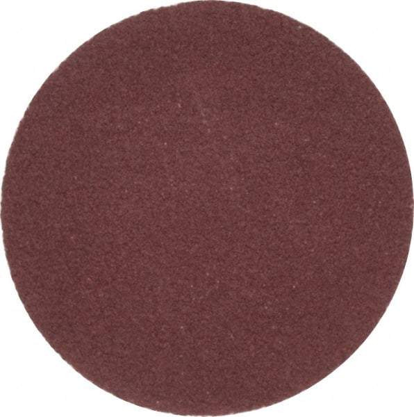 Merit Abrasives - 1-1/2" Disc Diam, 120 Grit, Aluminum Oxide Quick Change Disc - Type P Attaching System, Coated, Brown, 30,000 RPM, ALO Series - Apex Tool & Supply