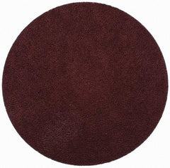 Merit Abrasives - 3" Disc Diam, 100 Grit, Aluminum Oxide Quick Change Disc - Type R Attaching System, Coated, Brown, 20,000 RPM, ALO Series - Apex Tool & Supply