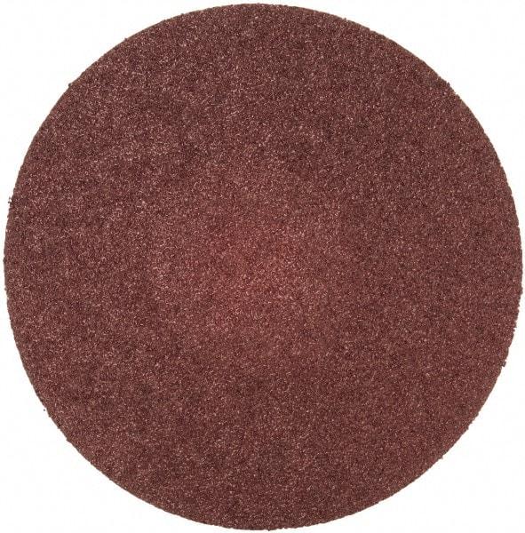 Merit Abrasives - 3" Disc Diam, 80 Grit, Aluminum Oxide Quick Change Disc - Type R Attaching System, Coated, Brown, 20,000 RPM, ALO Series - Apex Tool & Supply