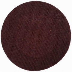 Merit Abrasives - 2" Disc Diam, 240 Grit, Aluminum Oxide Quick Change Disc - Type R Attaching System, Coated, Brown, 30,000 RPM, ALO Series - Apex Tool & Supply