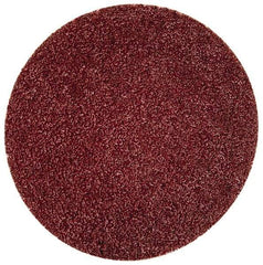 Merit Abrasives - 2" Disc Diam, 80 Grit, Aluminum Oxide Quick Change Disc - Type R Attaching System, Coated, Brown, 30,000 RPM, ALO Series - Apex Tool & Supply