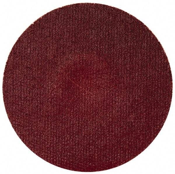Merit Abrasives - 2" Disc Diam, 240 Grit, Aluminum Oxide Quick Change Disc - Type S Attaching System, Coated, Brown, 30,000 RPM, ALO Series - Apex Tool & Supply