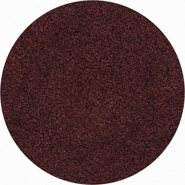 Merit Abrasives - 1-1/2" Disc Diam, 100 Grit, Aluminum Oxide Quick Change Disc - Type S Attaching System, Coated, Brown, 30,000 RPM, ALO Series - Apex Tool & Supply
