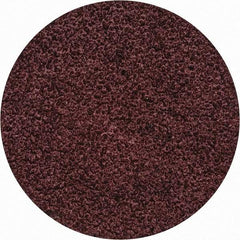 Merit Abrasives - 1-1/2" Disc Diam, 60 Grit, Aluminum Oxide Quick Change Disc - Type S Attaching System, Coated, Brown, 30,000 RPM, ALO Series - Apex Tool & Supply