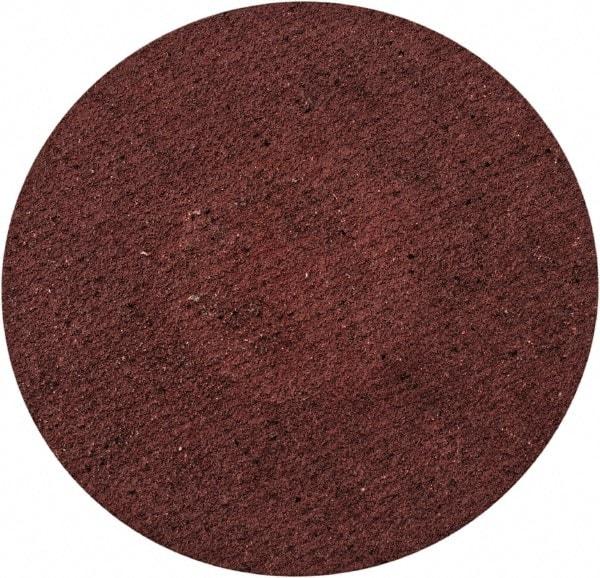 Merit Abrasives - 1-1/2" Disc Diam, 180 Grit, Aluminum Oxide Quick Change Disc - Type R Attaching System, Coated, Brown, 30,000 RPM, ALO Series - Apex Tool & Supply