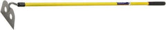 Ability One - 7" High x 10" Wide Round Steel Hoe - 62" Long Fiberglass Straight Handle - Apex Tool & Supply