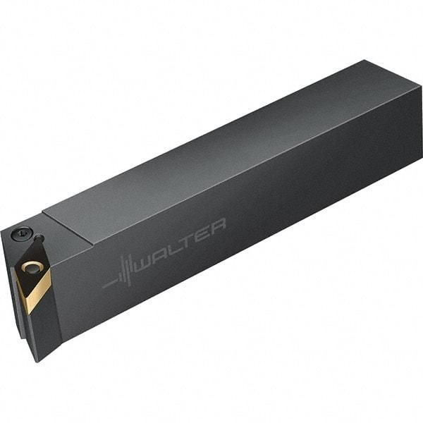 Walter - 107.5° Lead Angle, 16mm Shank Height x 16mm Shank Width, Indexable Turning Toolholder - 100mm OAL, Series PVHB-ISO-AUSSEN - Apex Tool & Supply