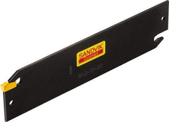 Sandvik Coromant - 2-1/2" Max Depth of Cut, Neutral Cut, Indexable Grooving Blade - 4.68mm Insert Width, 50 Seat Size, 151.2..-8 Insert Style, Series T-Max Q-Cut - Apex Tool & Supply