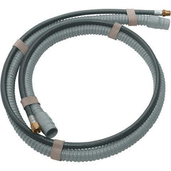 Dynabrade - 10' Long Power Sander Vacuum Hose & Air Line Assembly - 1" Diam, For Use with Random Orbital Sanders - Apex Tool & Supply