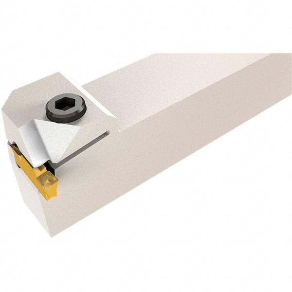 Iscar - HFHP, External, Left Hand, 5mm Max Depth of Cut, 3 to 3mm Groove Width, Indexable Grooving Tool Holder - HFPL Insert Compatibility, 25mm Shank Height, 25mm Shank Width, 150mm OAL - Apex Tool & Supply