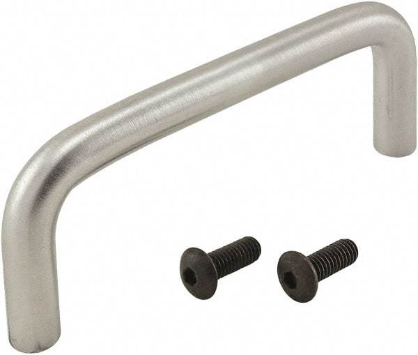 80/20 Inc. - 84" Long x 8" Wide x 31.2" High, Steel Door Handle - No Finish, Steel, 76.2" Center to Center - Apex Tool & Supply