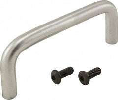 80/20 Inc. - 84" Long x 8" Wide x 31.2" High, Steel Door Handle - No Finish, Steel, 76.2" Center to Center - Apex Tool & Supply