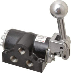 ARO/Ingersoll-Rand - 3/8" NPT Air Control Valve - 4-Way, 2 Position, Lever/Manual Actuated, Manual Return, 2.3 CV Rate & 150 Max psi - Apex Tool & Supply