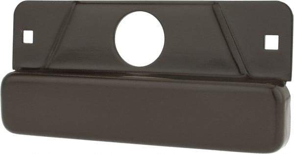Don-Jo - 7" Long x 2-3/4" Wide, Latch Protector - Duro Coated Steel - Apex Tool & Supply