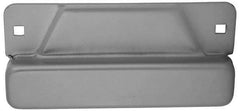 Don-Jo - 8" Long x 3-1/2" Wide Strike Protector - Silver Coated Steel - Apex Tool & Supply