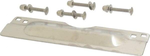 Don-Jo - 11" Long x 3" Wide, Latch Protector - Stainless Steel - Apex Tool & Supply