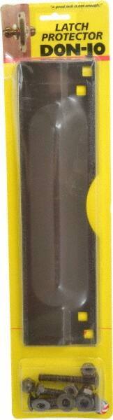 Don-Jo - 11" Long x 3" Wide, Latch Protector - Duro Coated Steel - Apex Tool & Supply