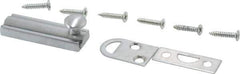 Don-Jo - 2" Long, 1/2" Wide Brass Slide Bolt - US26D Satin Chrome Plated - Apex Tool & Supply
