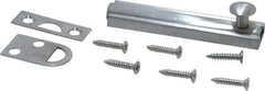 Don-Jo - 3" Long, 1/2" Wide Brass Slide Bolt - US26D Satin Chrome Plated - Apex Tool & Supply