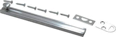 Don-Jo - 6" Long, 1/2" Wide Brass Slide Bolt - US26D Satin Chrome Plated - Apex Tool & Supply