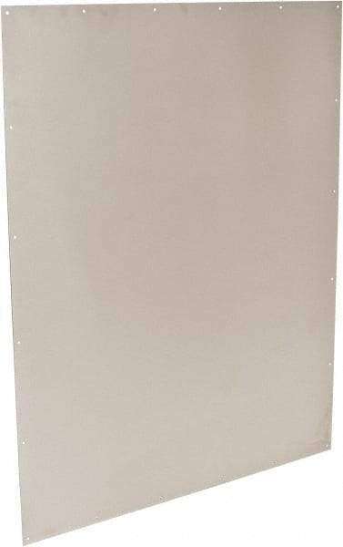 Don-Jo - 34" Long x 42" High Armor Plate - Stainless Steel - Apex Tool & Supply