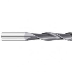 1" Dia. x 5 Overall Length 2-Flute Square End Solid Carbide SE End Mill-Round Shank-Center Cut-TiAlN - Apex Tool & Supply