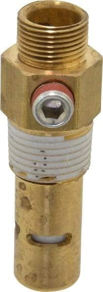 Conrader - 1/2" Brass Check Valve - In-Tank, Comp x MNPT - Apex Tool & Supply