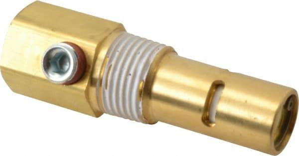 Conrader - 3/8 x 1/2" Brass Check Valve - In-Tank, FNPT x MNPT - Apex Tool & Supply