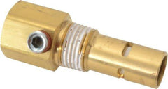 Conrader - 1/2 x 1/2" Brass Check Valve - In-Tank, FNPT x MNPT - Apex Tool & Supply