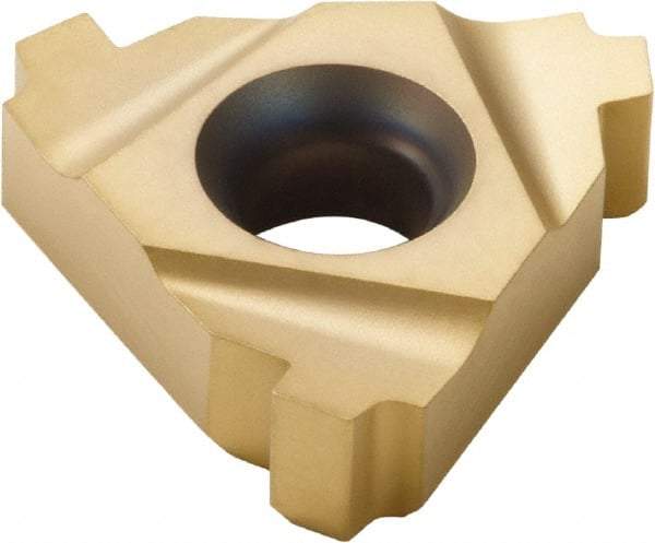 Seco - 22ER External Right Hand 5 API Buttress 2.5 Laydown Threading Insert - Grade CP500, TiAlN/TiN Coated Carbide, 12.7mm Inscribed Circle - Apex Tool & Supply